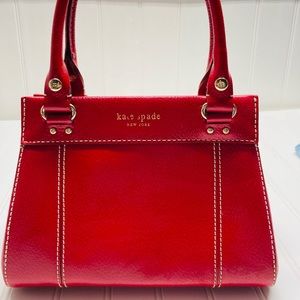 Kate Spade ♠️ Red hand bag.